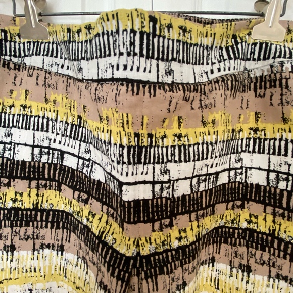 Studio Point Plus Colourful Linen Blend Mid Length Office Work  Skirt- Sz-18 - Picture 8 of 16